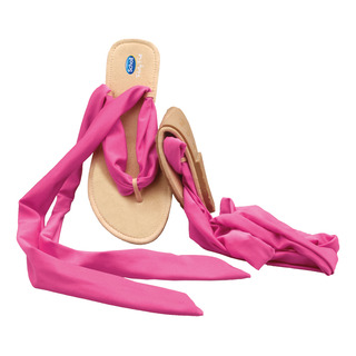 Scholl Pocket Ballerina Sandals černé / růžové baleríny
