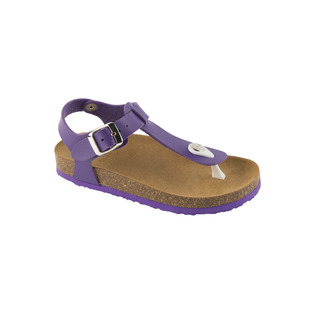 Scholl BOA VISTA KID purpurové zdravotní sandály